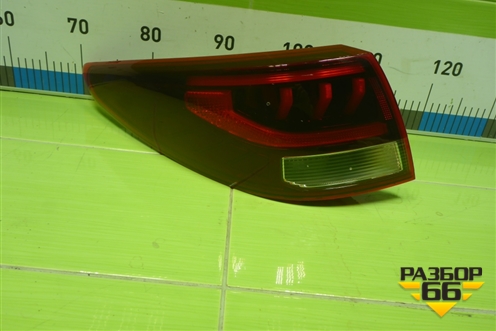 Фонарь задний наружный левый (после 2020г Led Х-Line) (92401H0800) для Kia Rio с 2017г (Рио 4)