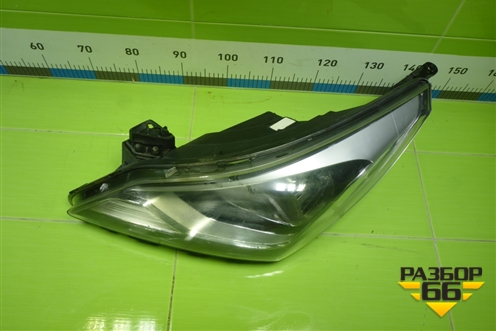 Фара левая (после 2014г галоген) (921014L600) для Hyundai Solaris с 2010-2016г (Солярис)