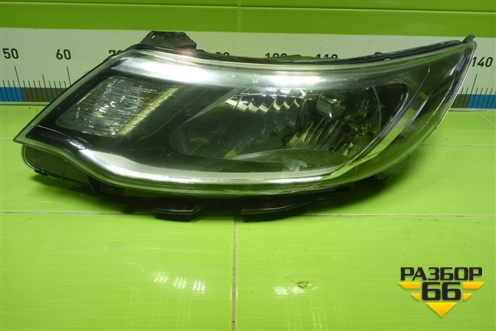 Фара левая (галоген) (921014X501) для Kia Rio с 2011-2016г (Рио 3)
