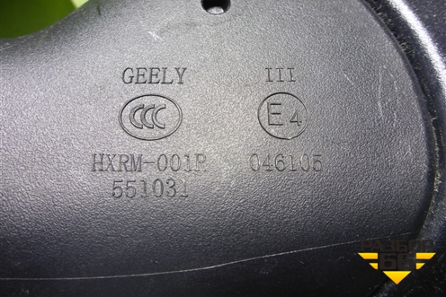 Зеркало правое электрическое (6 контактов) для Geely Emgrand 7 (SS11) с 2021г (Эмгранд)