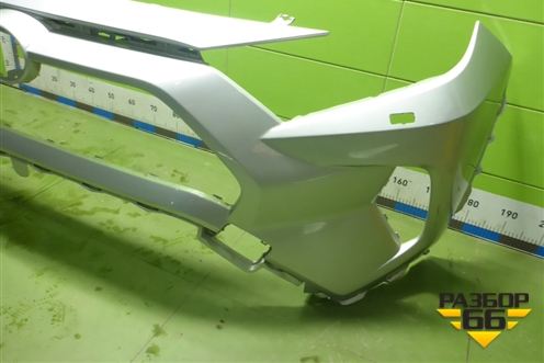 Бампер передний (под омыватели) (521190R280) для Toyota Rav-4 с 2018г (Рав 4)