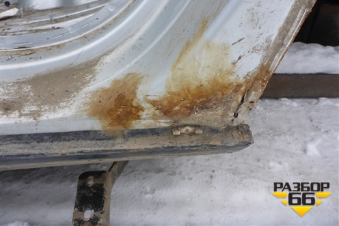 Порог со стойкой левый для Volkswagen Touareg c 2002-2010г (Туарег)