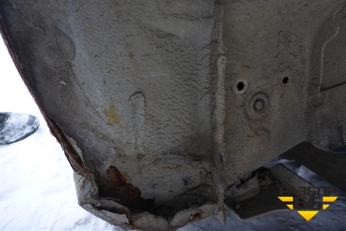 Крыло заднее левое для Volkswagen Touareg c 2002-2010г (Туарег)