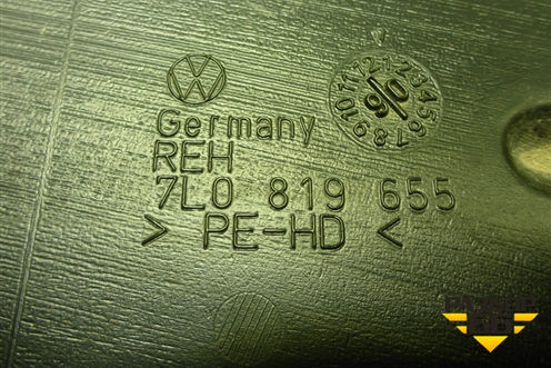 Воздуховод отопителя (7L0819655) для Volkswagen Touareg c 2002-2010г (Туарег)