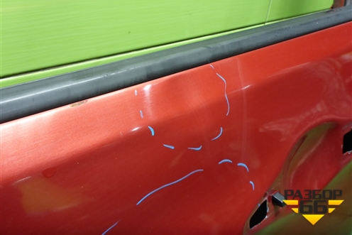 Дверь передняя левая (760034L000) для Hyundai Solaris с 2010-2016г (Солярис)