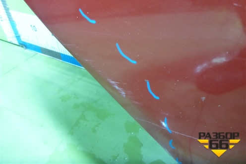 Дверь задняя правая (хетчбэк) (770044L200) для Hyundai Solaris с 2010-2016г (Солярис)