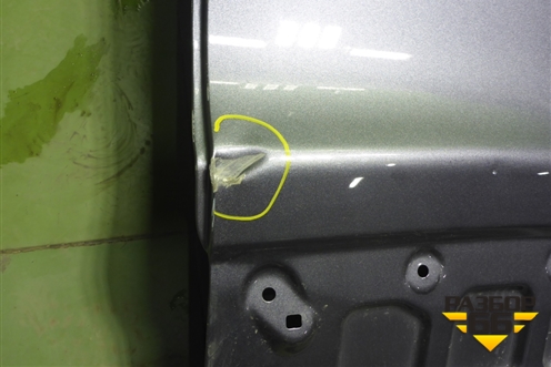 Дверь задняя левая (J686201010DY) для Chery Tiggo 4 Pro с 2020-2025г (Тиго 4 Про)