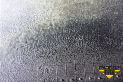 Бампер задний (до 2014г хетчбэк) (866114L200) для Hyundai Solaris с 2010-2016г (Солярис)