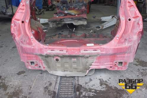 Кузовной элемент (задняя часть,хетчбэк) для Hyundai Solaris с 2010-2016г (Солярис)