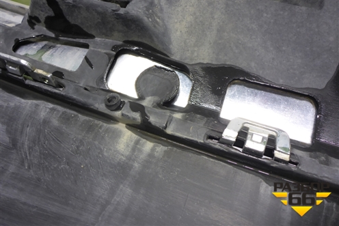 Юбка заднего бампера (под парктроник) (A2538850925) для Mercedes Benz GLC-Klass X253  с 2015г (ГЛЦ)