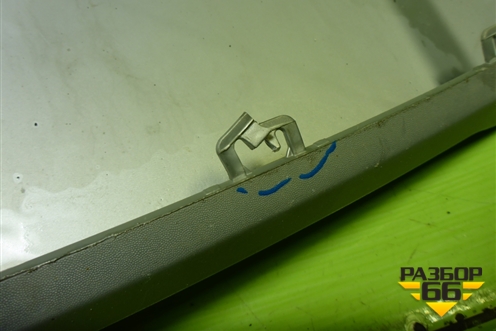 Накладка переднего бампера (620720703R) для Nissan Terrano с 2014г (Терано)