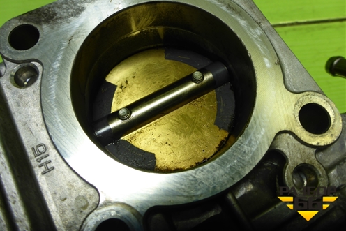 Заслонка дроссельная электрическая (1.6л H4MD438) для Nissan Terrano с 2014г (Терано)