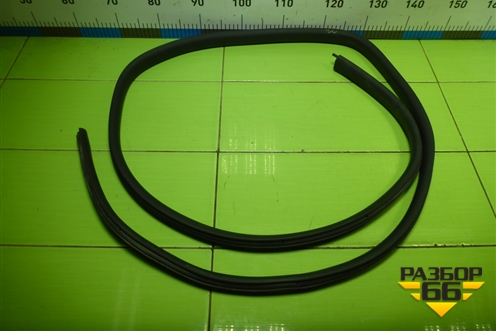 Уплотнитель двери задней левой для Nissan Terrano с 2014г (Терано)