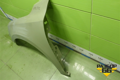 Крыло переднее левое без отверстия под повторитель (новое дубликат) (5С6821105) для Volkswagen Jetta с 2010-2019г (Джетта)