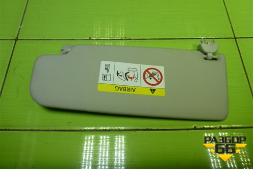 Козырёк солнцезащитный правый для Volkswagen Polo (седан) с 2010г (Поло)