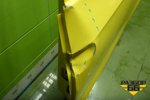 Дверь задняя левая (6RU833311C) для Volkswagen Polo (седан) с 2010г (Поло)