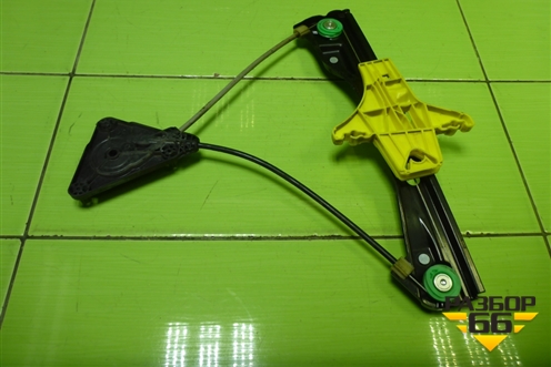 Стеклоподъёмник электрический задний правый (без моторчика) (6RU839462E) для Volkswagen Polo (седан) с 2010г (Поло)