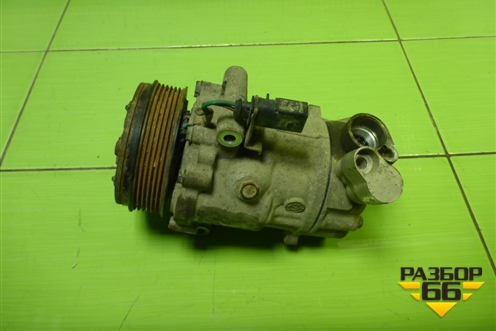 Компрессор кондиционера (1.6л CWV) для Volkswagen Polo (седан) с 2010г (Поло)