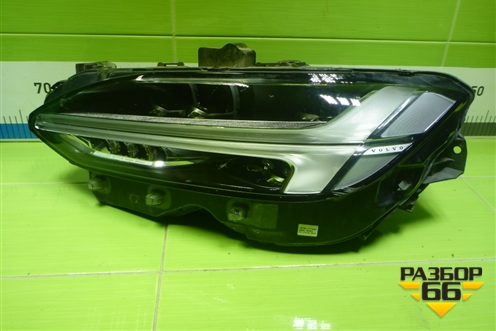 Фара левая (Full Led без блоков адаптивная) (31386164) для Volvo S90 с 2016г (C90)