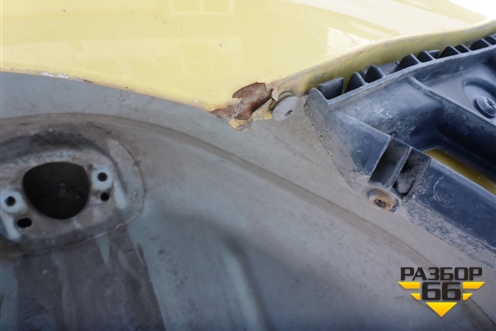 Крыло заднее левое для Volkswagen Polo (седан) с 2010г (Поло)