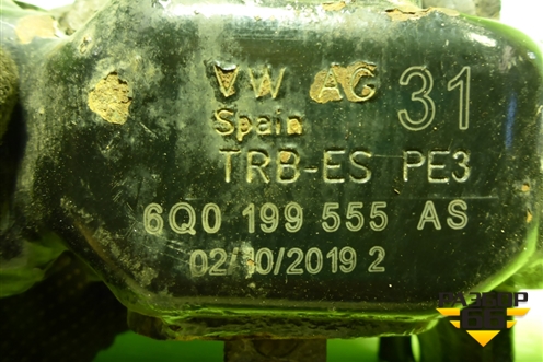 Опора КПП левая (6Q0199555AS) для Volkswagen Polo (седан) с 2010г (Поло)