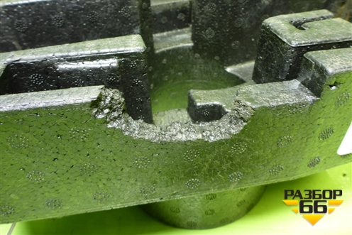 Ящик инструментальный в багажник (6RU012115B) для Volkswagen Polo (седан) с 2010г (Поло)