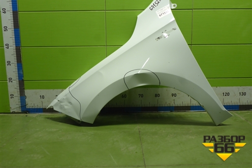 Крыло переднее левое без отверстия под повторитель (5JA821021) для Skoda Rapid с 2013г (Рапид)