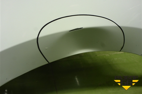 Крыло переднее левое без отверстия под повторитель (5JA821021) для Skoda Rapid с 2013г (Рапид)