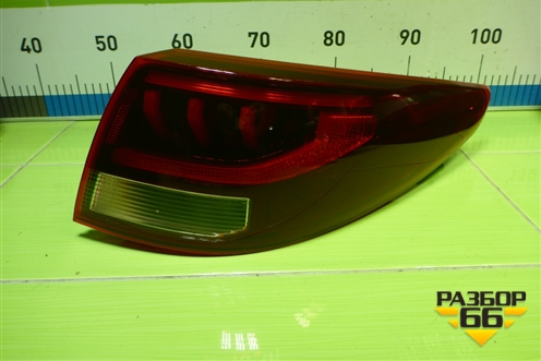 Фонарь задний наружный правый (после 2020г Led X-Line) (92402H0800) для Kia Rio с 2017г (Рио 4)