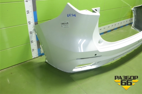 Бампер задний (под парктроник) (2804101AW20) для Changan CS55 PLUS с 2019г (ЦС 55 плюс)