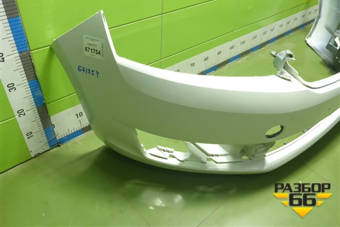 Бампер передний (60U807221F) для Skoda Rapid с 2013г (Рапид)