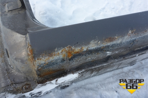 Порог со стойкой левый для VAZ Granta/Гранта