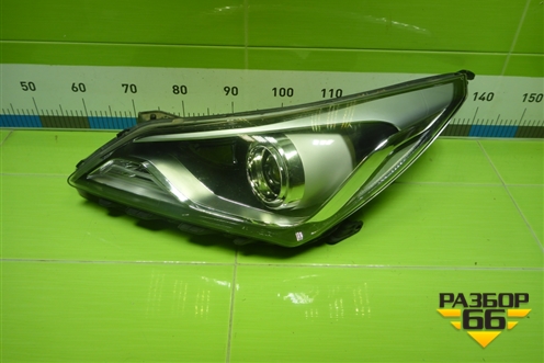 Фара левая (после 2014г галоген) (921014L700) для Hyundai Solaris с 2010-2016г (Солярис)