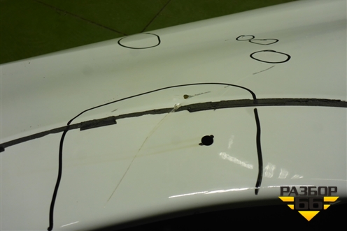 Крыло переднее левое (после 2018г Cross) (8450104276) для VAZ Granta/Гранта