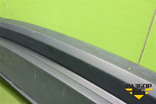 Юбка заднего бампера (60U807521) для Skoda Rapid с 2020г (Рапид)