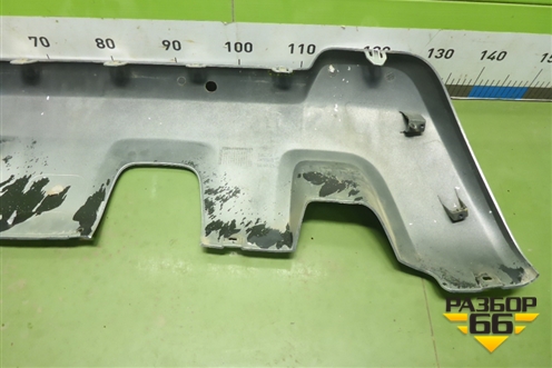 Накладка заднего бампера (после 2015г под парктроник) (850706023R) для Renault Duster I с 2010-2021г (Дастер)