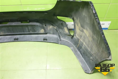 Бампер задний (до 2020г седан под парктроник) (86611H0000) для Kia Rio с 2017г (Рио 4)