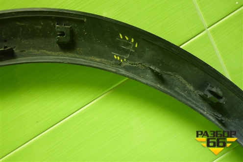 Накладка переднего крыла левого (8890043440) для Geely Monjaro с 2021г (Монджаро)