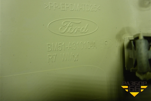 Обшивка стойки задняя верхняя правая (хетчбэк) (BM51A31010ADW) для Ford Focus 3 с 2011г (Фокус)