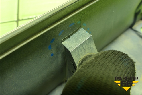 Накладка двери багажника (BM51A43404AEW) для Ford Focus 3 с 2011г (Фокус)