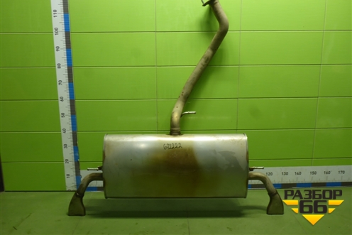 Глушитель задняя часть (6600187102) для Geely Atlas Pro с 2019г (Атлас Про)