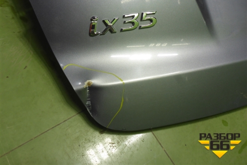 Дверь багажника без стекла (737002S010) для Hyundai ix 35 с 2010г (Ай икс 35)