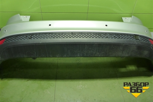 Бампер задний (хетчбэк) (BM51A17906AGW) для Ford Focus 3 с 2011г (Фокус)