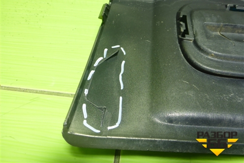 Накладка заднего бампера (2804120XKN04A) для Haval Dargo с 2022г (Дарго)