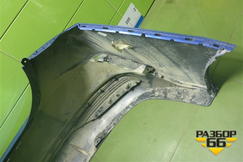 Бампер задний (дубликат) для Hyundai Solaris с 2017г (Солярис)