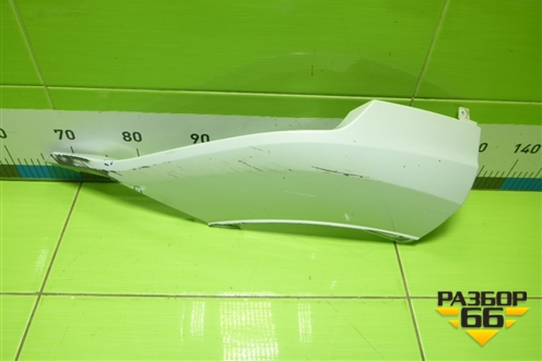 Накладка переднего бампера нижняя левая (до 2019г) (4M0807061E) для Audi Q7 c 2015г (Ку 7)