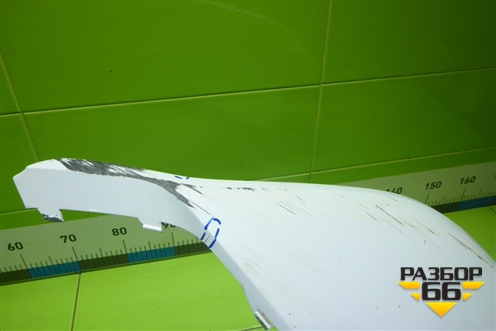 Накладка переднего бампера нижняя левая (до 2019г) (4M0807061E) для Audi Q7 c 2015г (Ку 7)