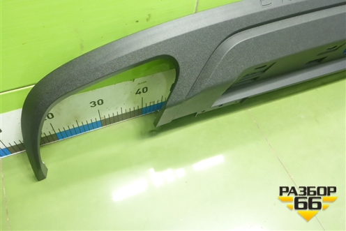 Юбка заднего бампера (новая) (31455787) для Volvo V60 Cross Country с 2017г (В60 Кросс Кантри)