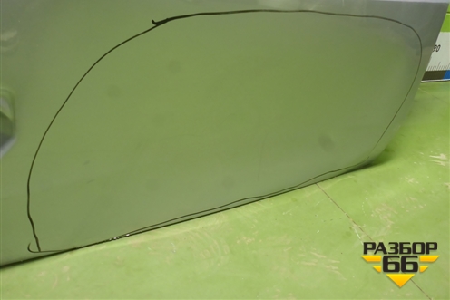 Дверь багажника без стекла (7E0827025F) для Volkswagen Multivan T6 с 2015-2020г (Мультивен)