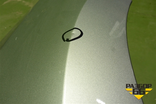 Крыло переднее правое (60U821022) для Skoda Rapid с 2020г (Рапид)